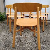 6 vintage Baumann chairs from the 80s