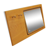 Hanger with mirror, Danish design, 1980s, production: Denmark