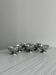 6 stainless steel footed bowls, Letang Remy style