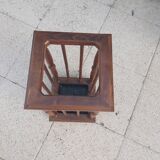 Vintage wooden umbrella holder