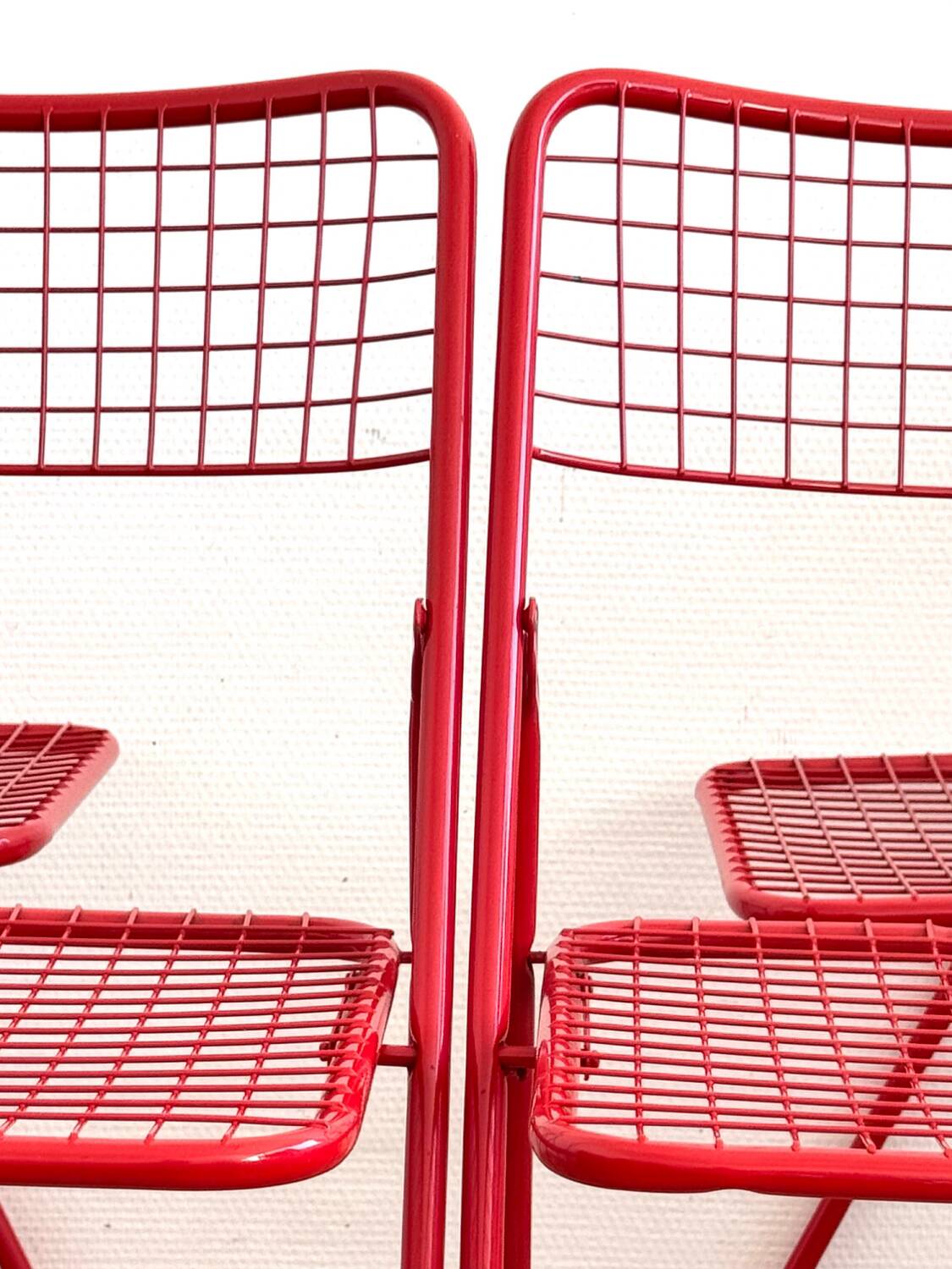 Set of 4 Ted Net chairs, Niels Gammelgaard
