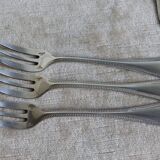 Twelve Christofle Metal Dessert Forks