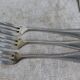 Twelve Christofle Metal Dessert Forks