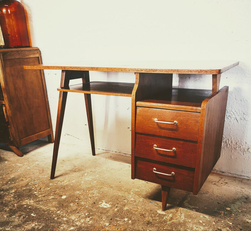 Scandinavian vintage design desk