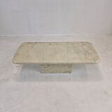 Table basse en marbre italien, années 1970