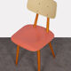 Chaise d'appoint éditée par le fabricant tchèque Ton, 1960