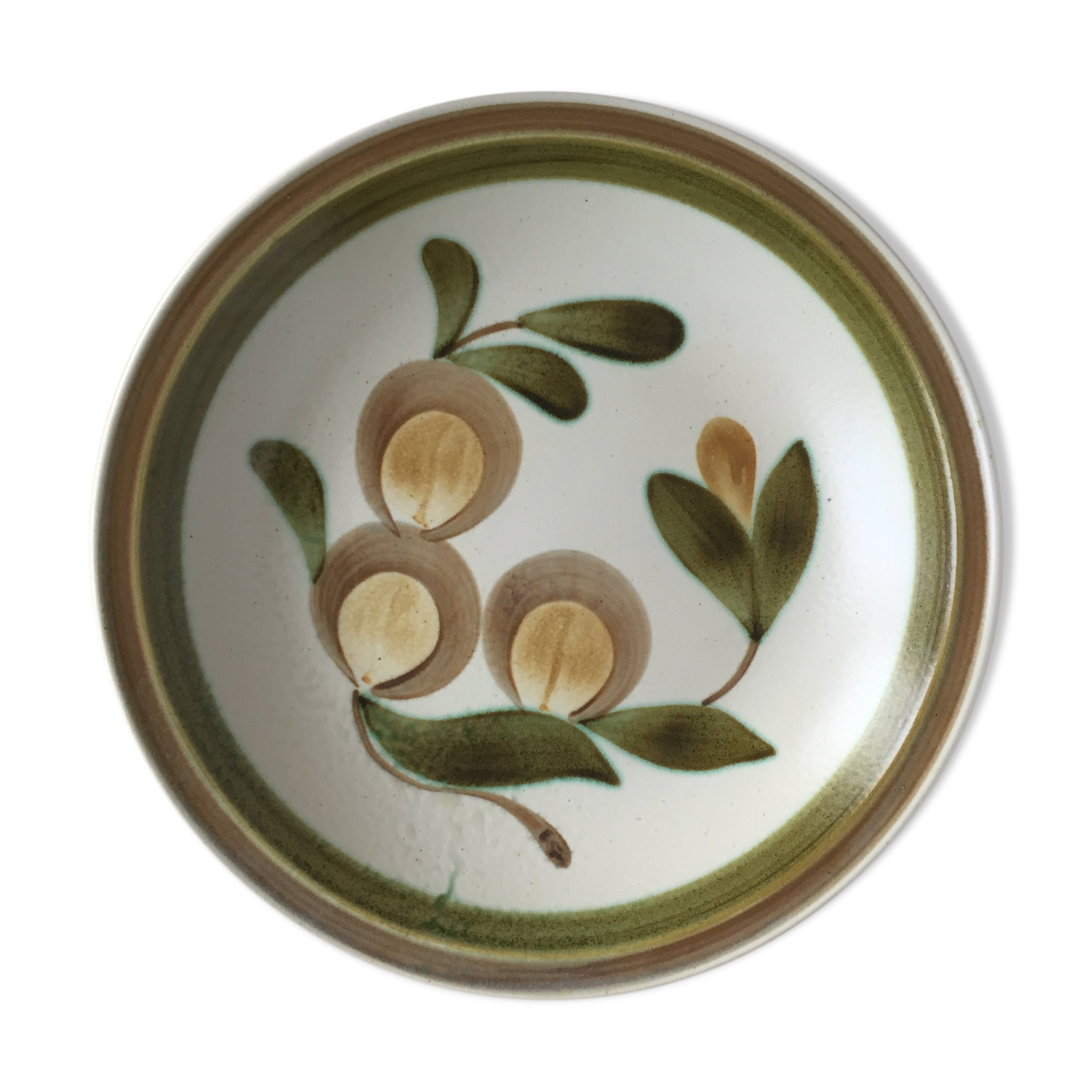 Large GIEN ceramic dish