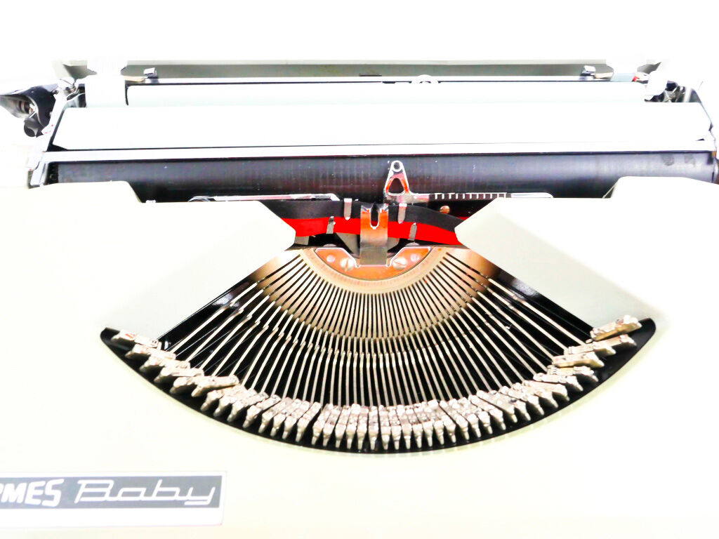 Grey Sage baby hermes typewriter