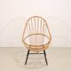 Fauteuil vintage en rotin et osier par Rohe Noordwolde
