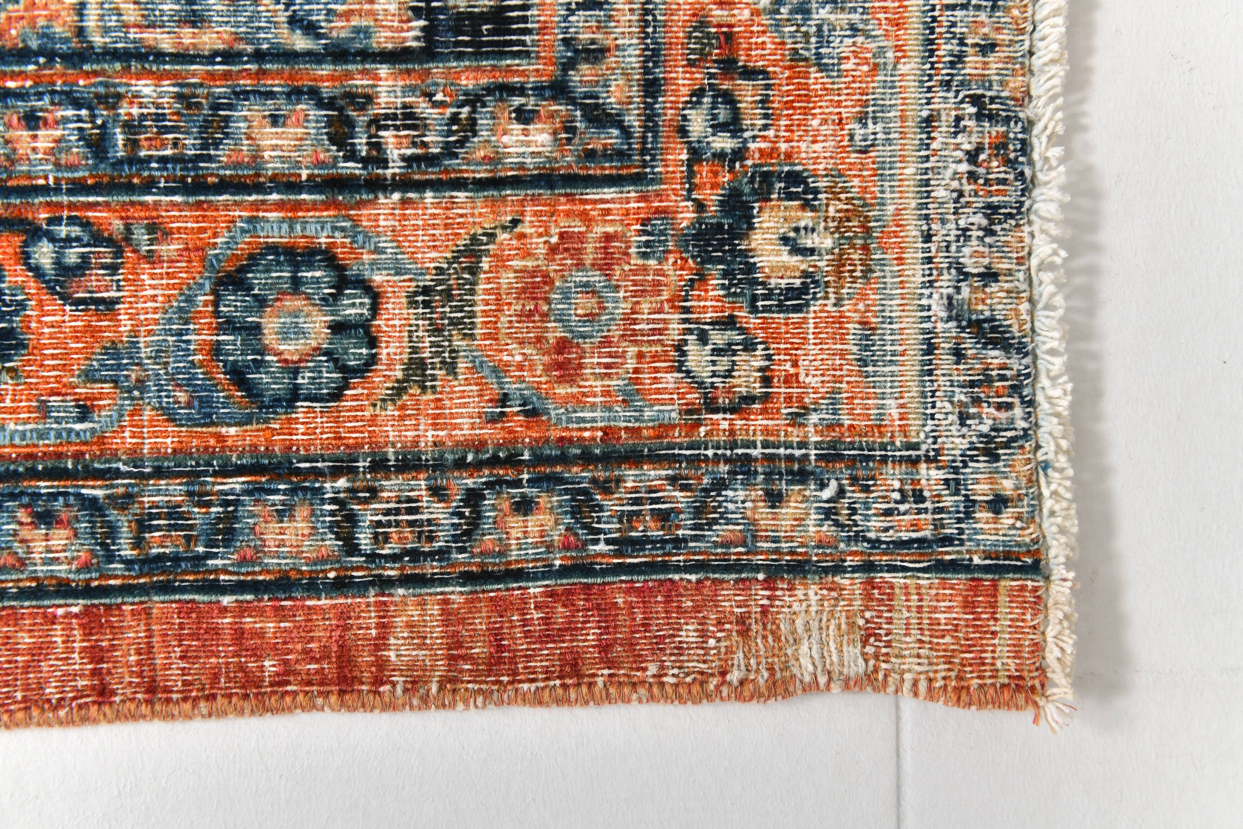 10x13 Red & Blue Oriental Vintage Persian Rug, 315x412Cm
