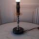 Lamp in marble and chrome steel 50s