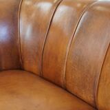 Sheepskin Leather 2.5-Seater Sofa