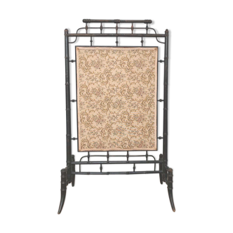 Napoleon III bamboo fireplace screen