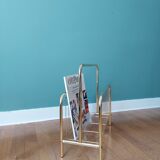 Gilded metal magazine door