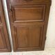 Pair of 19th century oak cabinet doors