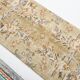 Tapis de couloir turc à motifs floraux beiges et marron, 2x10, 73x302 cm SK 7009