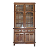 Victorian library Jas Shoolbred with astral glazing