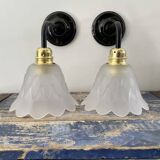 Set of two Art Deco wall lights