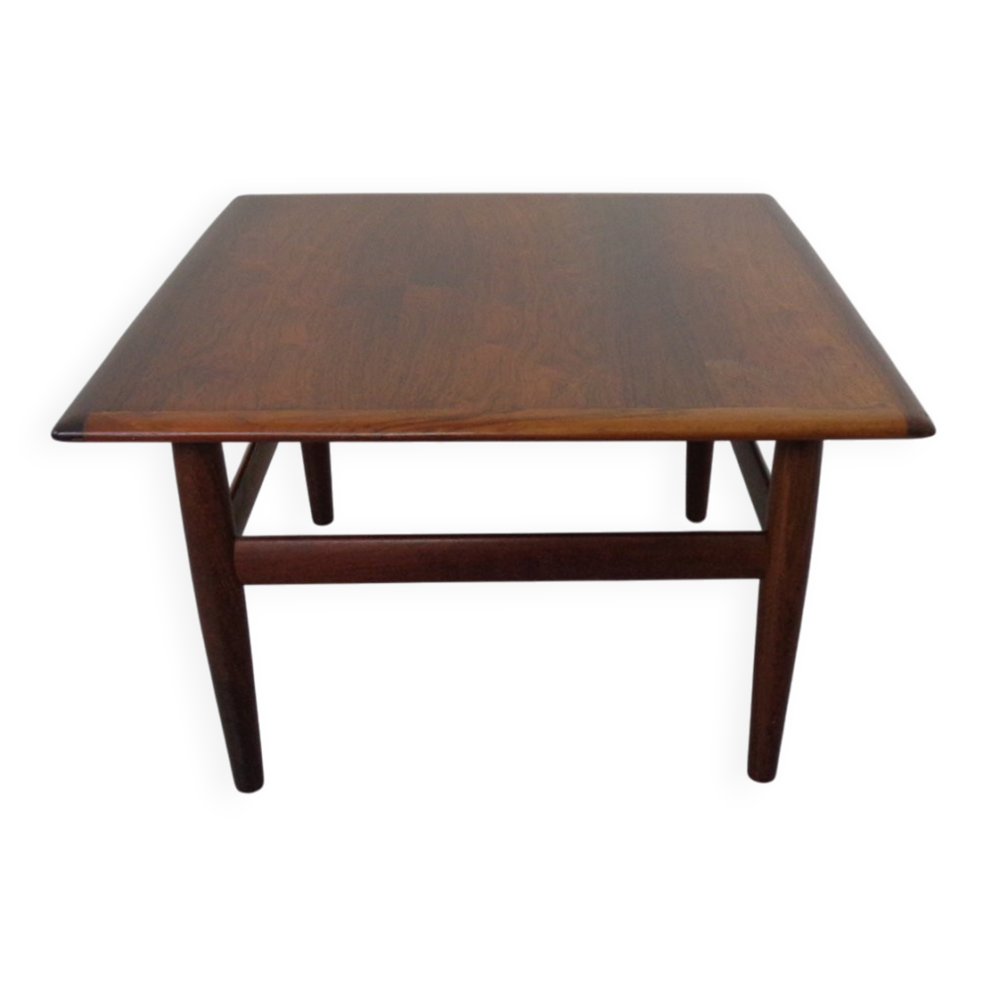 Rosewood coffee table by Grete Jalk for Glostrup, Denmark, 1960s.