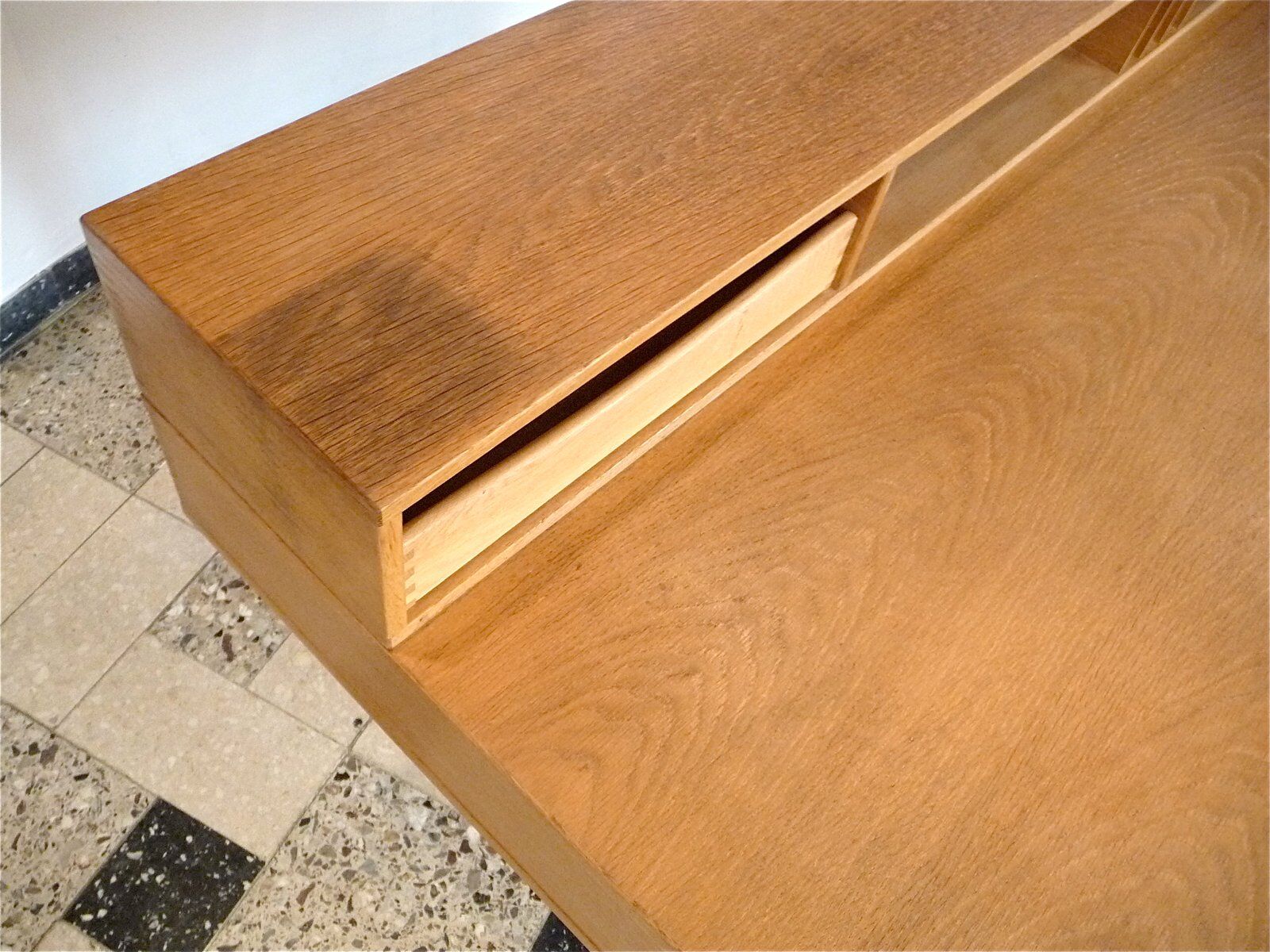 Flip-top partner secretary desk by Jens Quistgaard for Løvig, Denmark 1960s