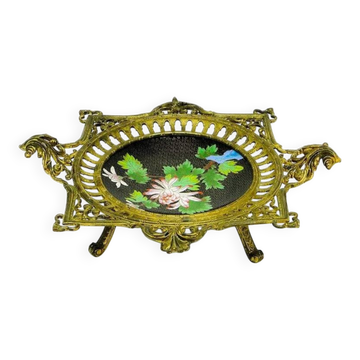 B4G empire style plate with enamel