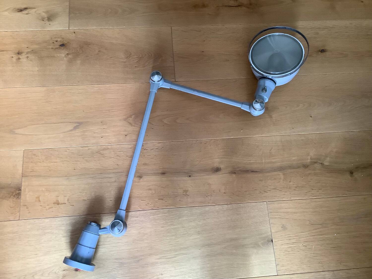 Jielde Lak gray lamp 1970/1980