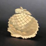 Vintage brass pineapple pocket emptier