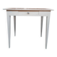 small white table