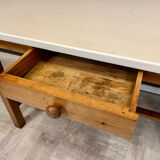 Old kitchen table, wooden