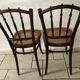 Pair of Canned Thonet chairs