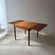 Scandinavian design dining table in solid teak from the 1960s.