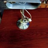 Vintage aluminium desk lamp