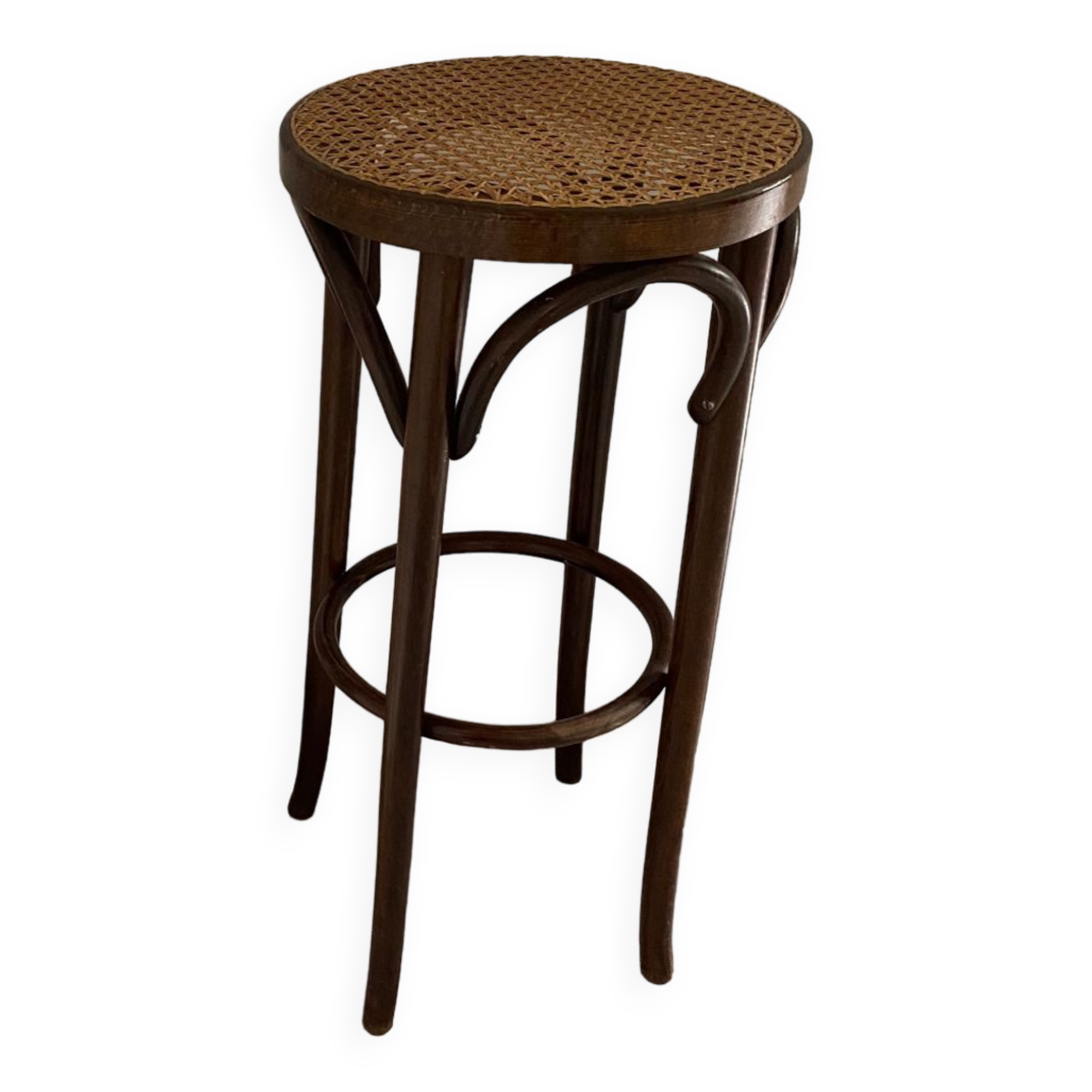 Lot de 4 tabourets bar vintage