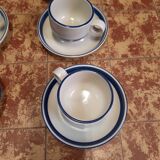 Set of 6 vintage ceramic cups