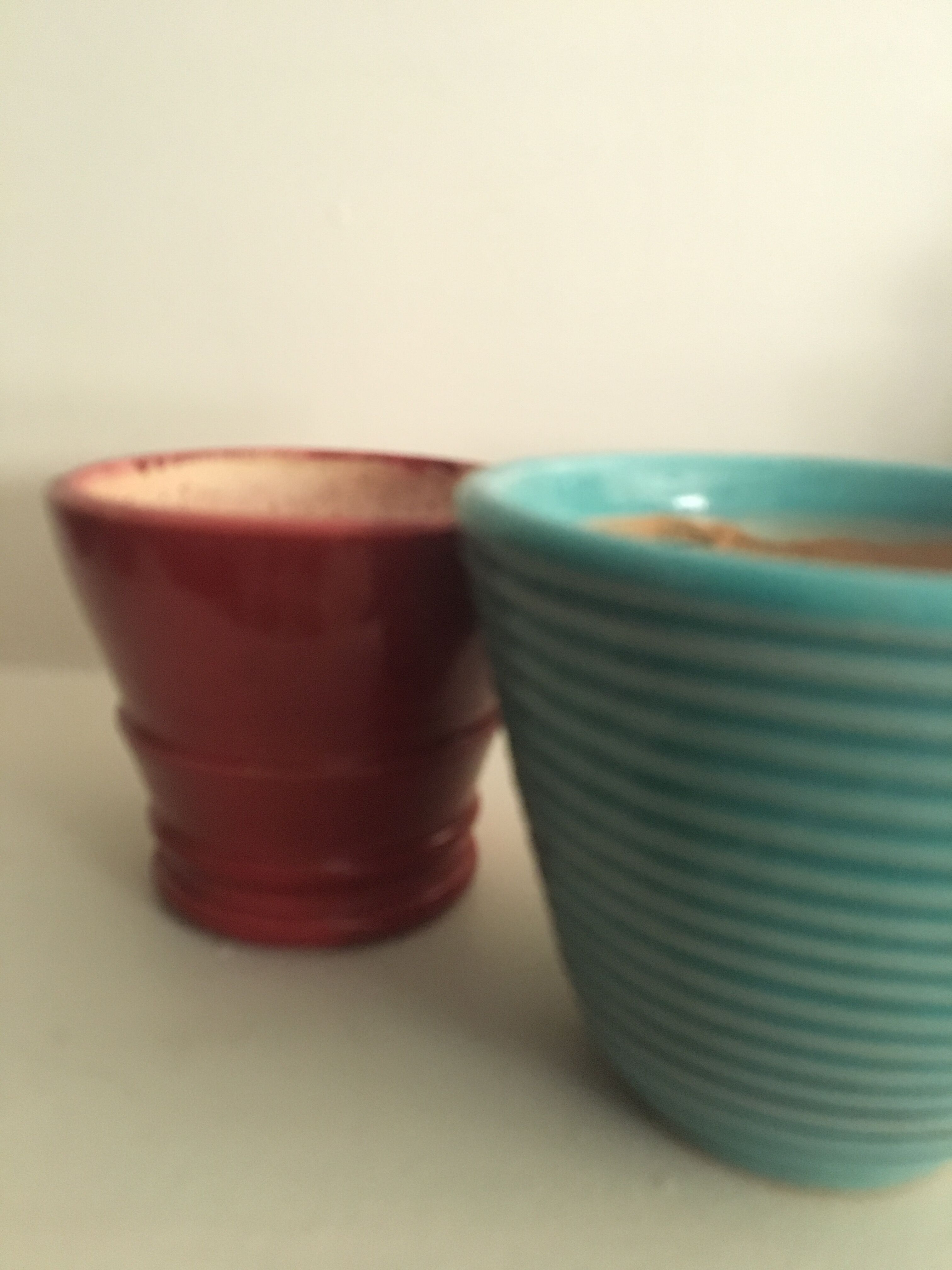 1960s Coloured glazed ceramic pot