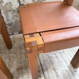 Paire de chaises Pierre Chapo S11