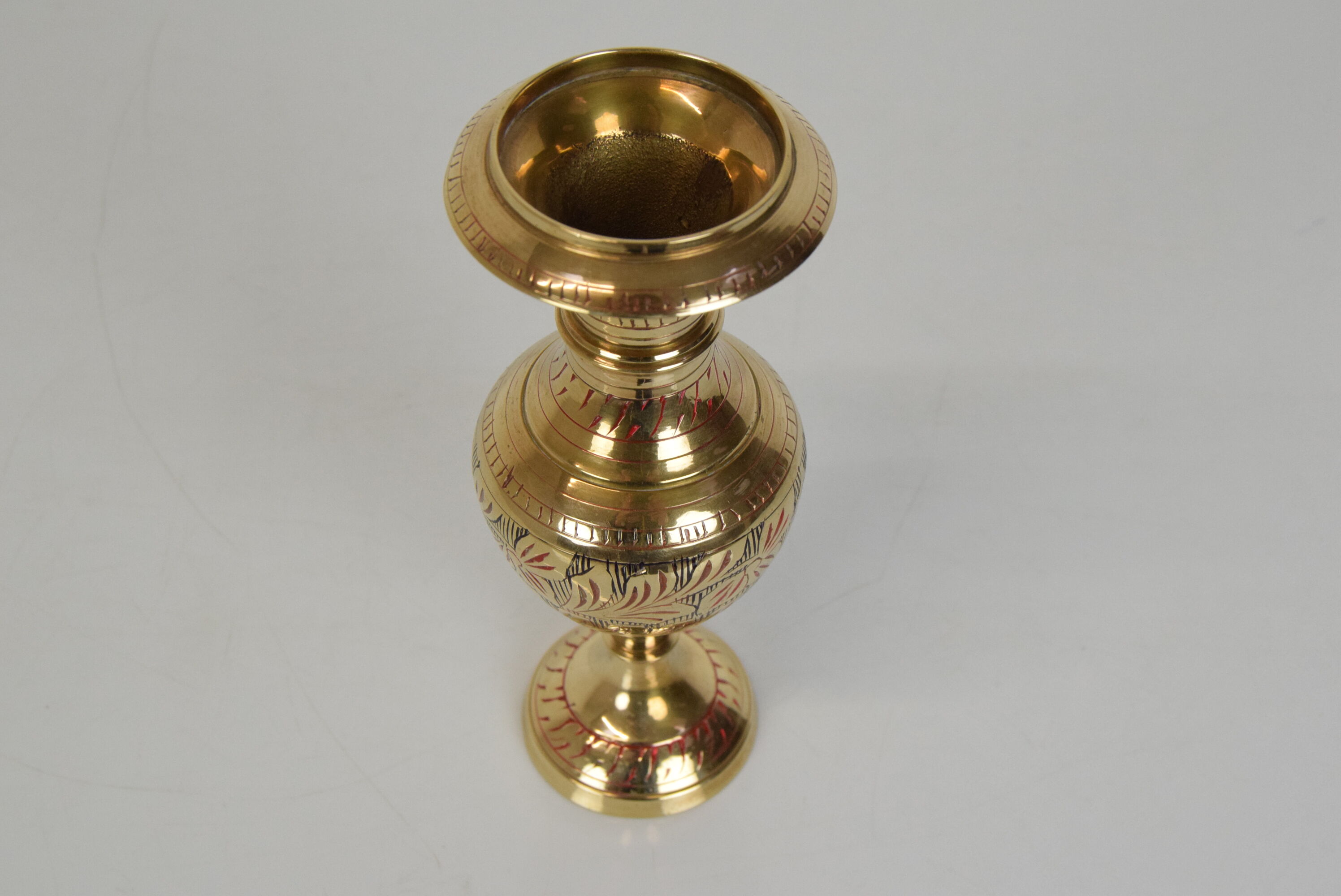 Mid-century Brass Vase,1960's.