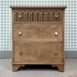 Oak bedside table (refurbished)