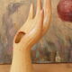 Soliflore hand ceramic fig tree