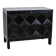 Ebonized brutalist bar cabinet by J. Batenburg for MI Belgium, 1960s