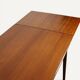 Extendable dining table in Scandinavian teak - 1960s