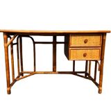 Rattan desk