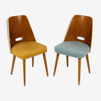 Pair of mid-century chairs from ONV Pisek, 1960s