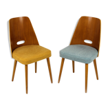 Pair of mid-century chairs from ONV Pisek, 1960s