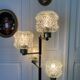 Lampadaire vintage 4 feux années 50/60