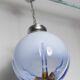 Murano glass globe pendant light Maazzega edition Italian design 70