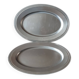 Set of 2 oval dishes Guy Degrenne