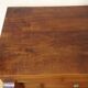 Antique solid walnut chest of drawers with scrolls