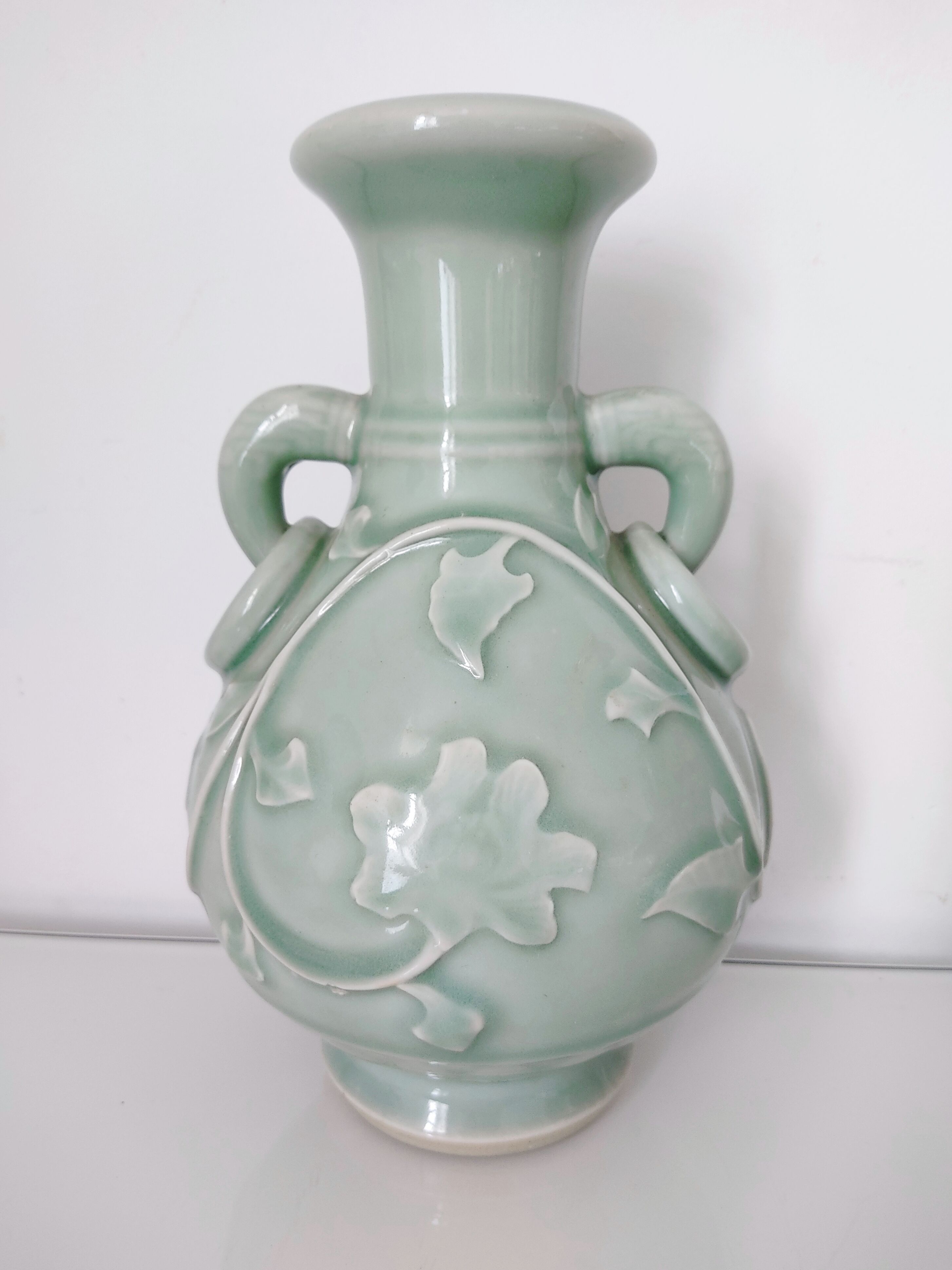 Vase chinois céladon