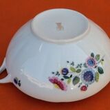 Porcelain tureen with floral decoration Berry Haute Porcelaine